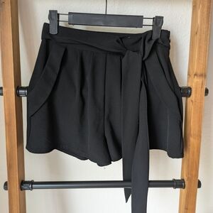 Monteau Women's Black High Waist Shorts - Size S